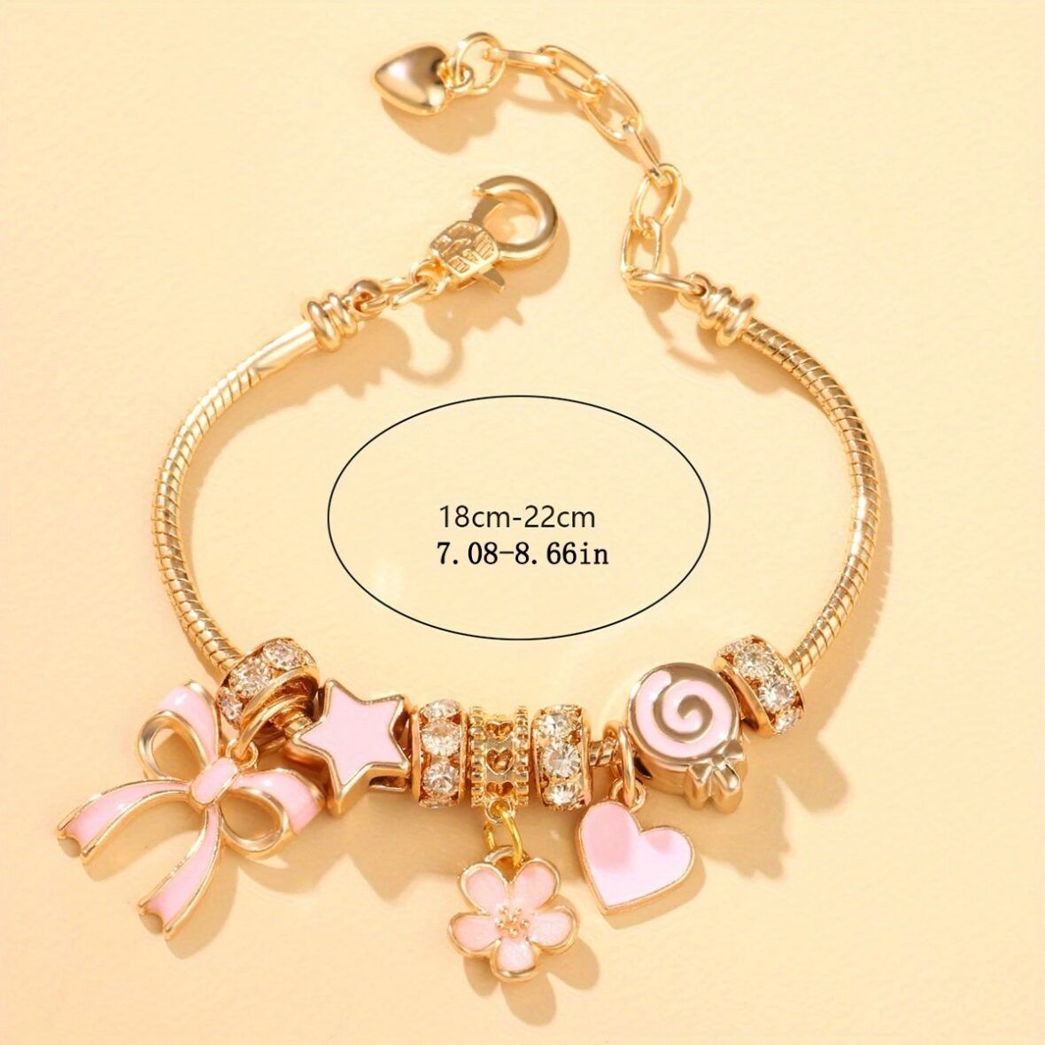 gold bracelet measurement