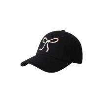 Black bow hat