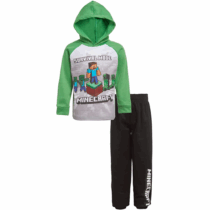 Minecraft boys hoodie and pants set