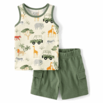 TCP Baby and toddler safari two piece set