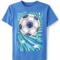 TCP boys blue football graphic tee