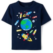 TCP Toddler Boys Space & School Supplies tee