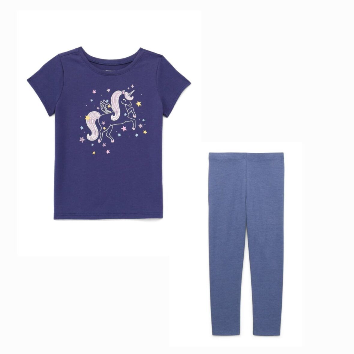 Garanimals Toddler Girls Unicorn Tee & Leggings Set