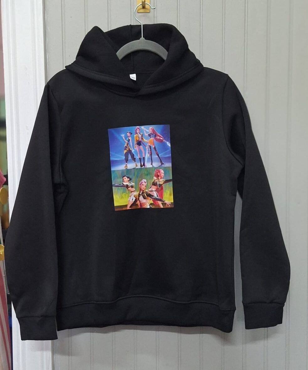 Girls Demon Hunters Anime Hooded Sweater