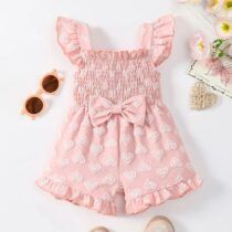 Baby girls pink jumpsuit