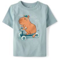 TCP Baby and toddler boy Capybara scooter graphic tee