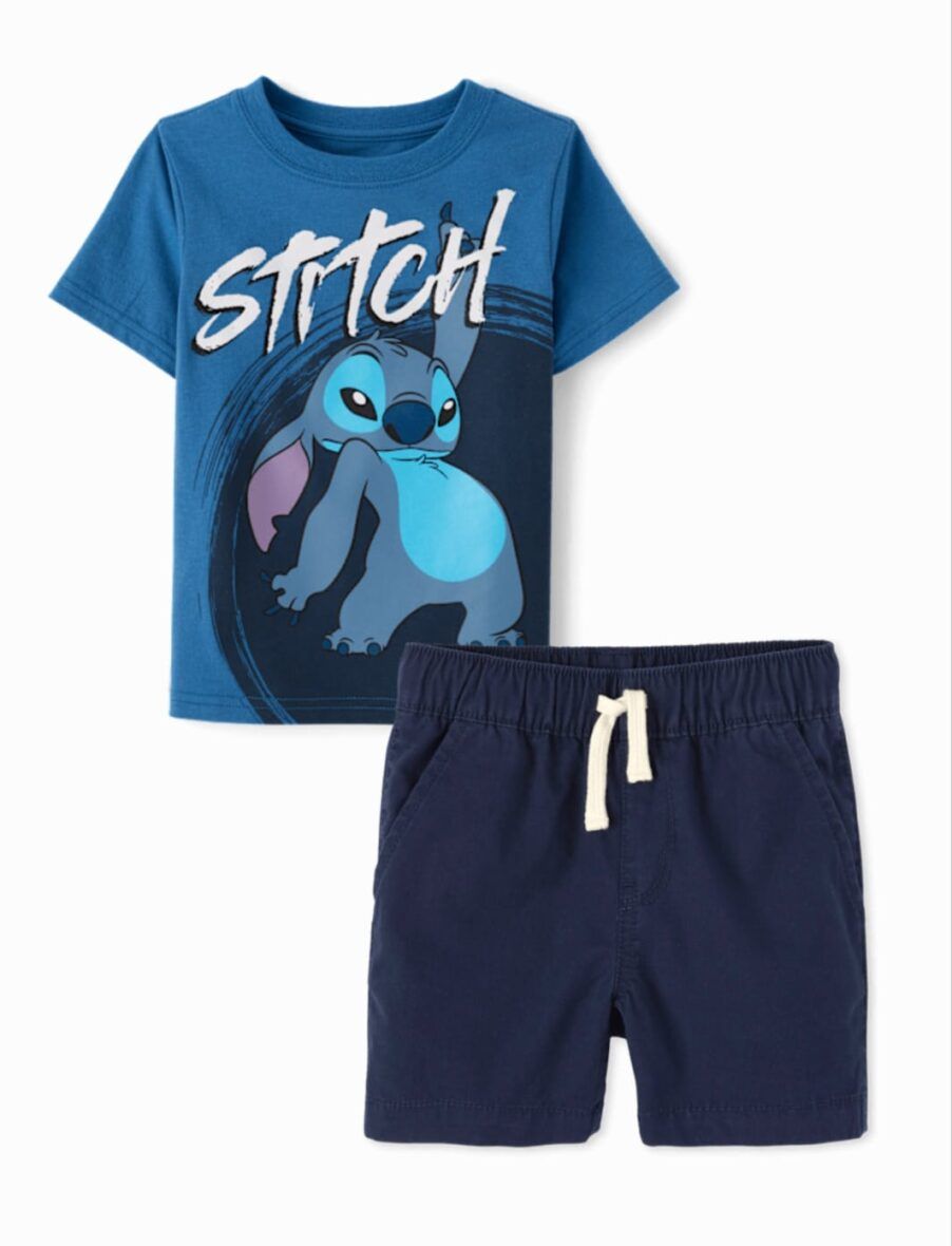 Children’s Place Baby & Toddler Boys Stich Set