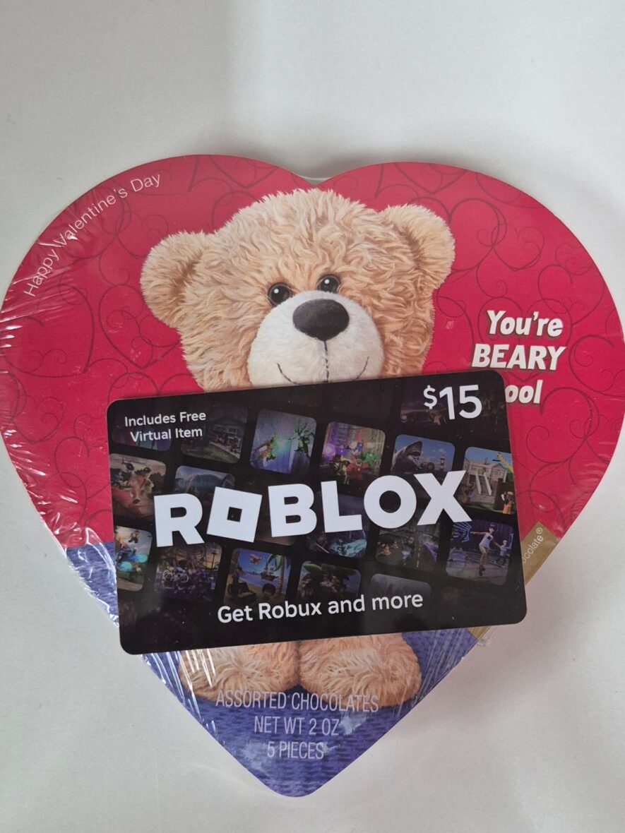 Elmer’s Assorted Chocolate Box & $15 Roblox card