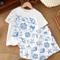 Seashell short set