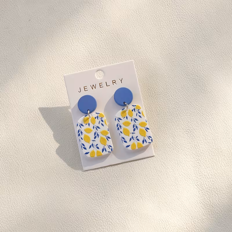 Acrylic Dangle Earrings