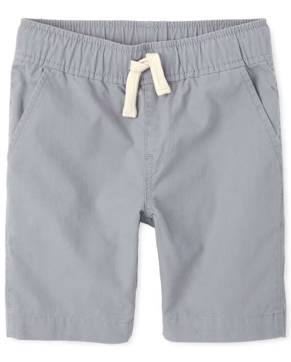 Children’s Place Boys Pull On Jogger Shorts – Grey