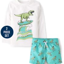 TCPToddler boys dino rashguard swimwear