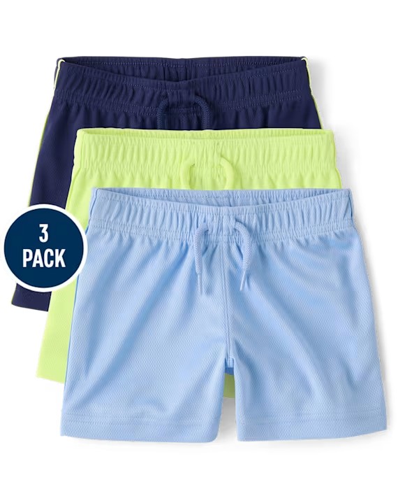 Children’s Place Toddler Boys 3 – Pack Active Shorts